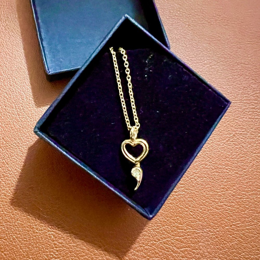 It Doesn't End Here Heart Necklace